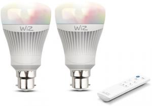 WiZ Colours WiFi connected smart LED Candle B22 bulb